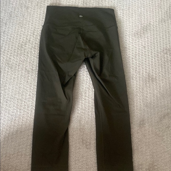 Lululemon Olive Leggings - Picture 3 of 4